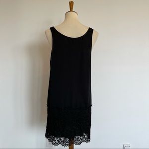 Vallete sleeveless dress with lace bottom size S